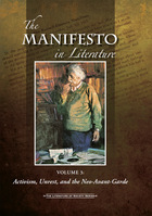 The Manifesto in Literature, ed. , v. 