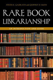 Rare Book Librarianship, ed. , v. 
