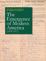 The Emergence of Modern America (1874-1917), ed. , v. 