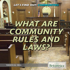 What Are Community Rules and Laws?, ed. , v. 