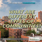 What Are Different Types of Communities?, ed. , v. 