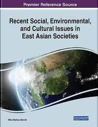 Recent Social, Environmental, and Cultural Issues in East Asian Societies, ed. , v. 