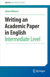 Writing an Academic Paper in English, ed. , v. 