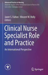 Clinical Nurse Specialist Role and Practice, ed. , v. 