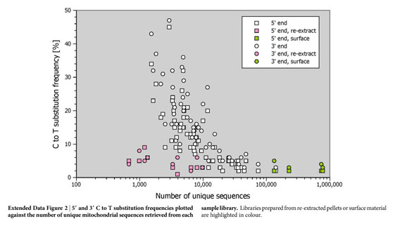 A mitochondrial genome sequence of a hominin from Sima de Los