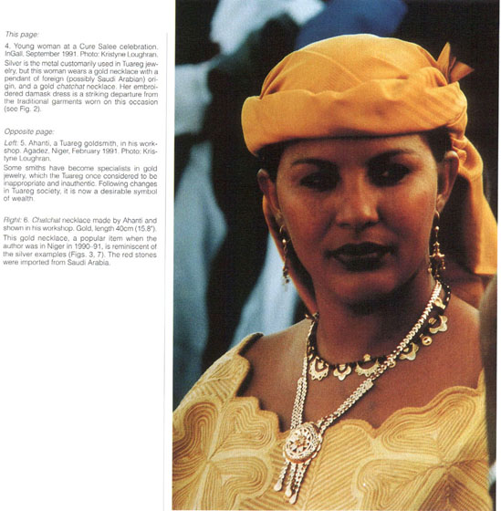 Silver Beaded Tuareg Necklace — FORM Atelier