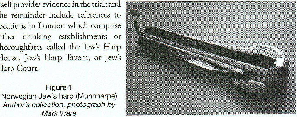 Jew's Harp, German