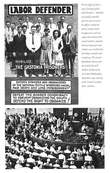 Ella May,Labor Defender Picture stores of Gastonia,N.C.,labor unrest,1929 
