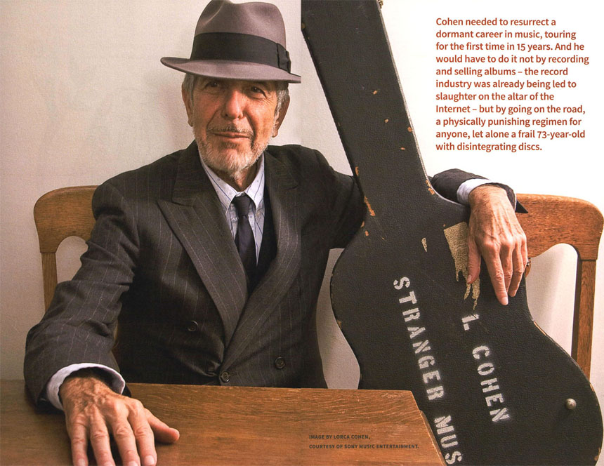 That S How The Light Gets In Remembering Leonard Cohen Document Gale Academic Onefile