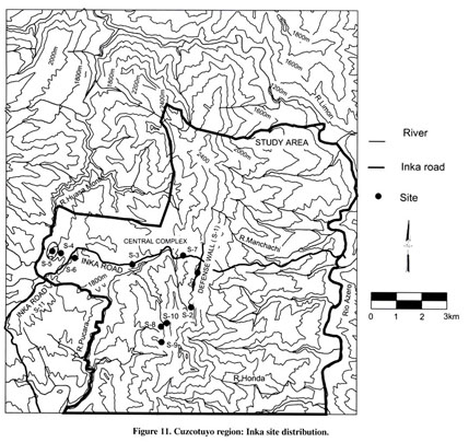 The southeastern Inka frontier against the Chiriguanos structure