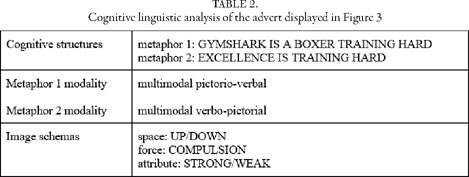 A Cognitive-Axiological Analysis of Gymshark's Adverts