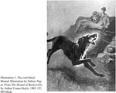 The Fiendish Black Dog of British Folklore - Exemplore