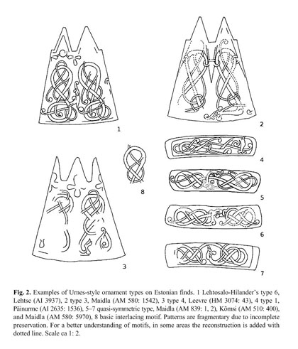 Scandinavian Late Viking Age art styles as a part of the visual