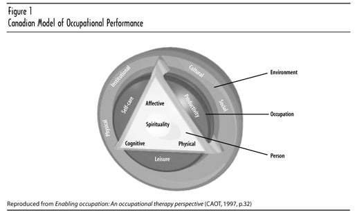Canadian Model of Occupational Performance (CMOP-E). Published