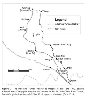 Gale Academic Onefile Document An Imperial Railway Failure The Indochina Yunnan Railway 18 1941