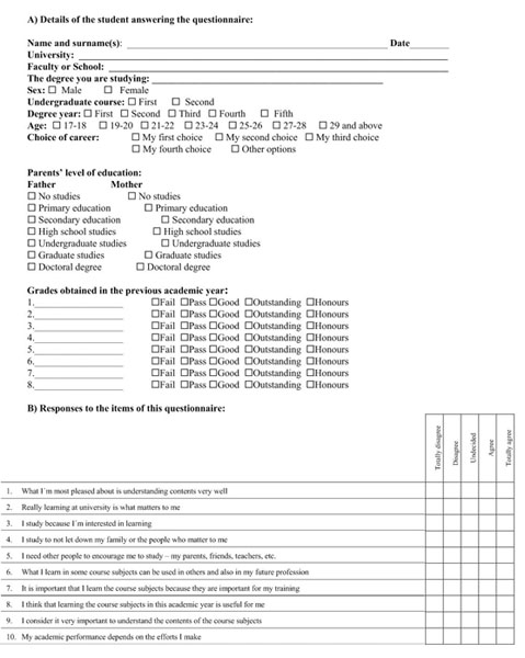 El cuestionario CEVEAPEU. Un instrumento para la evaluacion de las ...