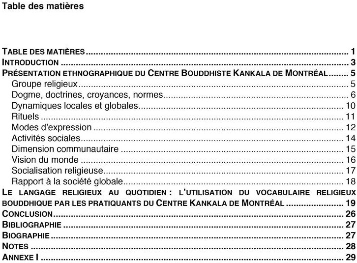 Gale Academic Onefile Document Le Centre Bouddhiste Kankala De Montreal Une Etude Ethnographique