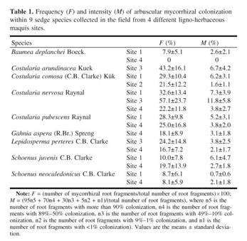 gale academic onefile document new insights into the mycorrhizal status of cyperaceae from ultramafic soils in new caledonia cyperaceae from ultramafic soils