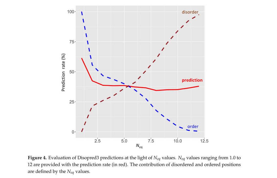 Analysis of Protein Disorder Predictions in the Light of a Protein 