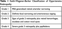 A Review of Hypertensive Retinopathy and Chorioretinopathy