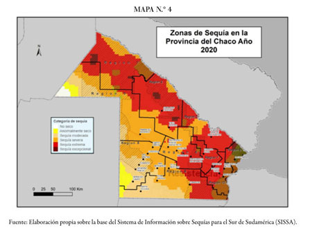 Focos de calor registrados en el este del Chaco durante el per odo