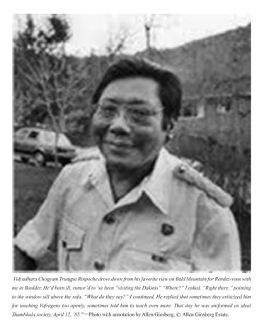 Trungpa Naropa and the outrider road: an interview with Anne Waldman