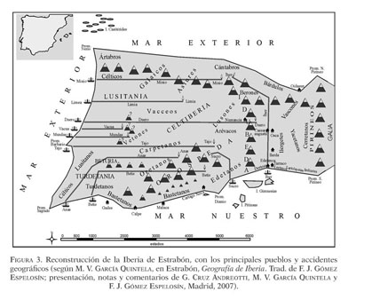 Geografia de Iberia/ Geography of Iberia / Estrabon