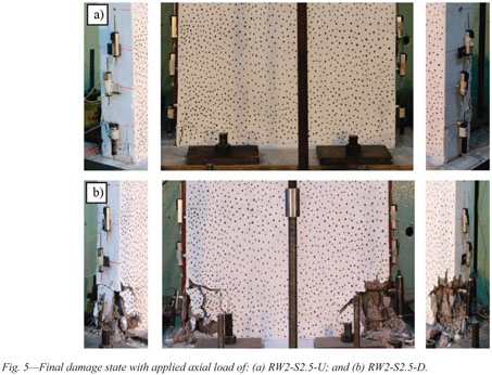 Residual Seismic Capacity of Reinforced Concrete Walls with