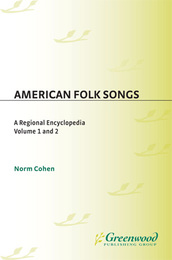 American Folk Songs, ed. , v. 