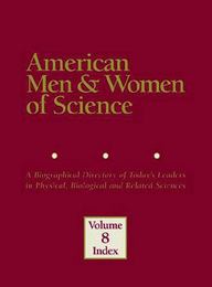 American Men & Women of Science, ed. 30, v. 