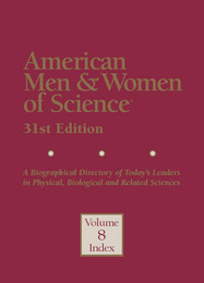 American Men & Women of Science, ed. 31, v. 