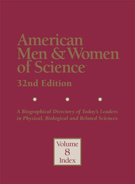 American Men & Women of Science, ed. 32, v. 