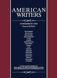 American Writers, Supplement 22, ed. , v. 