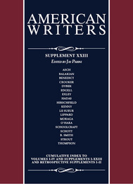 American Writers, Supplement 23, ed. , v. 