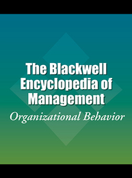 The Blackwell Encyclopedia of Management, ed. 2, v. 11