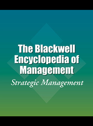 The Blackwell Encyclopedia of Management, ed. 2, v. 12