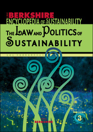Berkshire Encyclopedia of Sustainability, ed. , v. 3