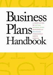 Business Plans Handbook, ed. , v. 15