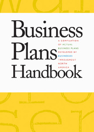 Business Plans Handbook, ed. , v. 16