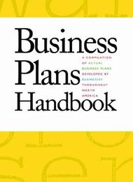Business Plans Handbook, ed. , v. 7