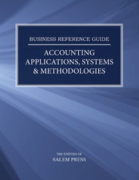 Accounting Applications, Systems & Methodologies, ed. , v. 