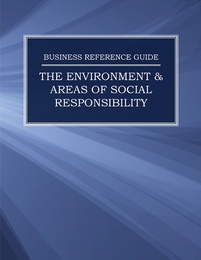The Environment & Areas of Social Responsibility, ed. , v. 