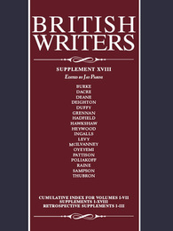 British Writers, Supplement 18, ed. , v. 