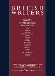British Writers, Supplement 21, ed. , v. 