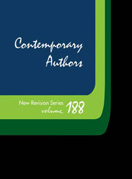 Contemporary Authors, New Revision Series, ed. , v. 188