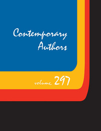 Contemporary Authors, ed. , v. 297