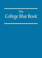 The College Blue Book, ed. 42, v. 