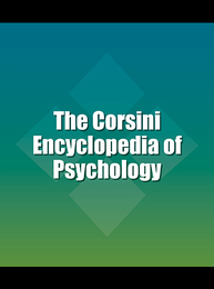 The Corsini Encyclopedia of Psychology, ed. 4, v. 