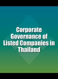 Corporate Governance of Listed Companies in Thailand, ed. , v. 