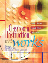 Classroom Instruction That Works, ed. , v. 